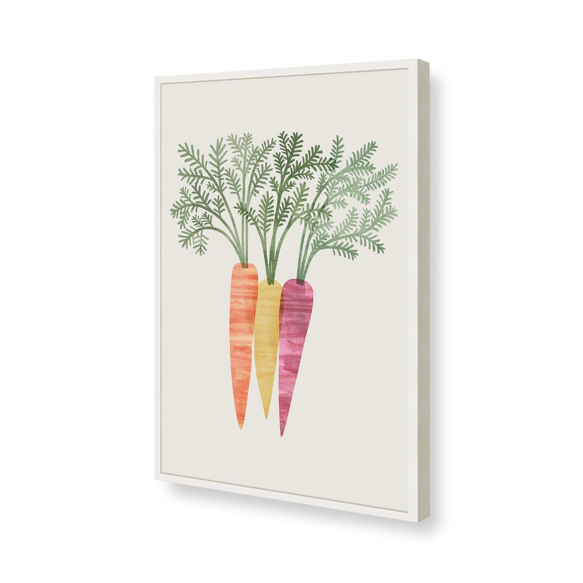 [Color:Opaque White], Picture of art in a Opaque White frame of the corner