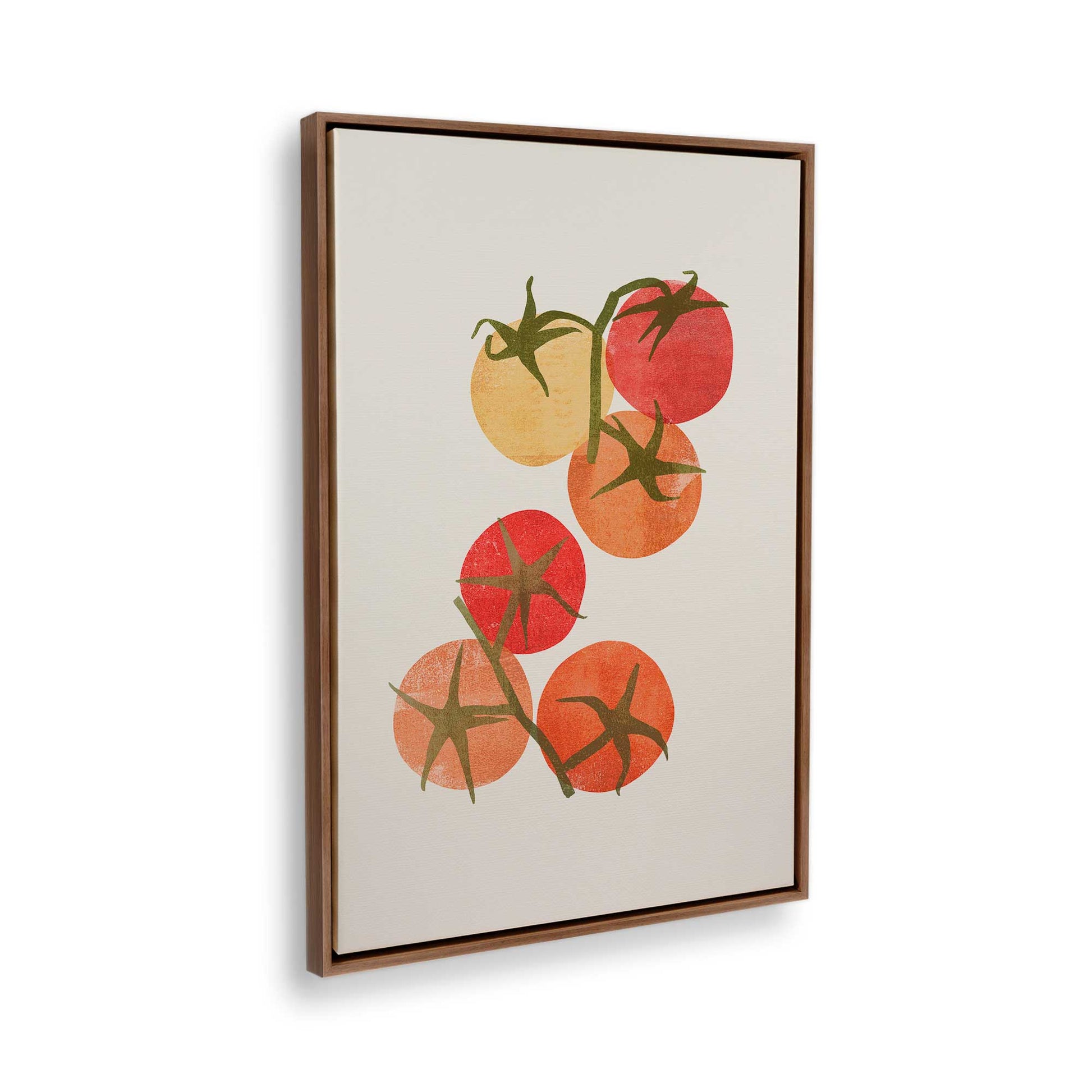 [Color:Walnut], Picture of the corner of the art