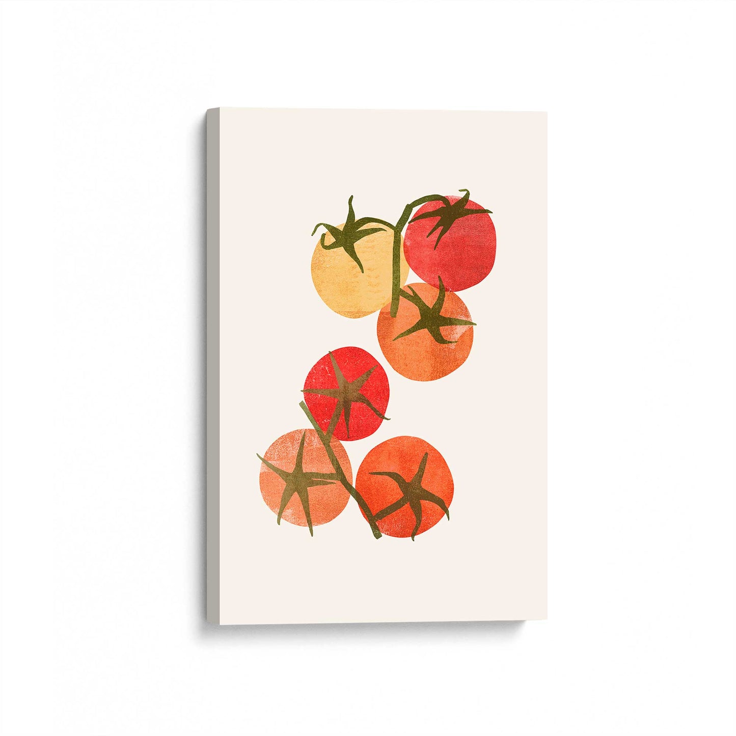 [Color:Stretched Canvas], Picture of art at an angle