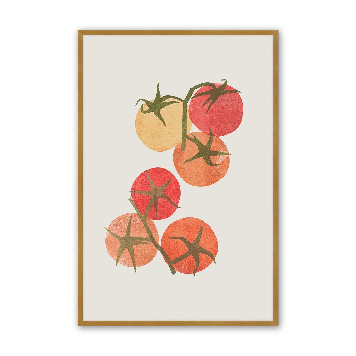 [Color:Polished Gold], Picture of art in a Polished Gold frame
