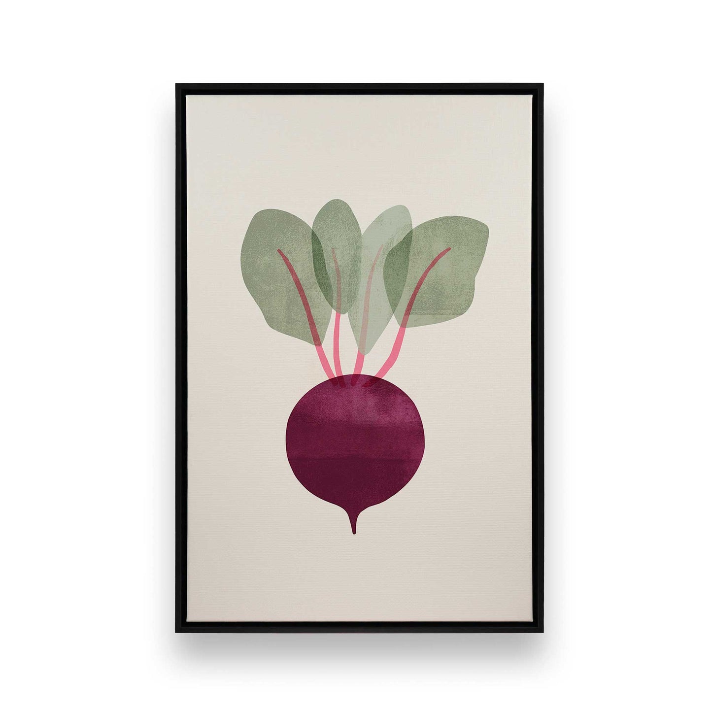 [Color:Satin Black], Picture of art in a Satin Black frame