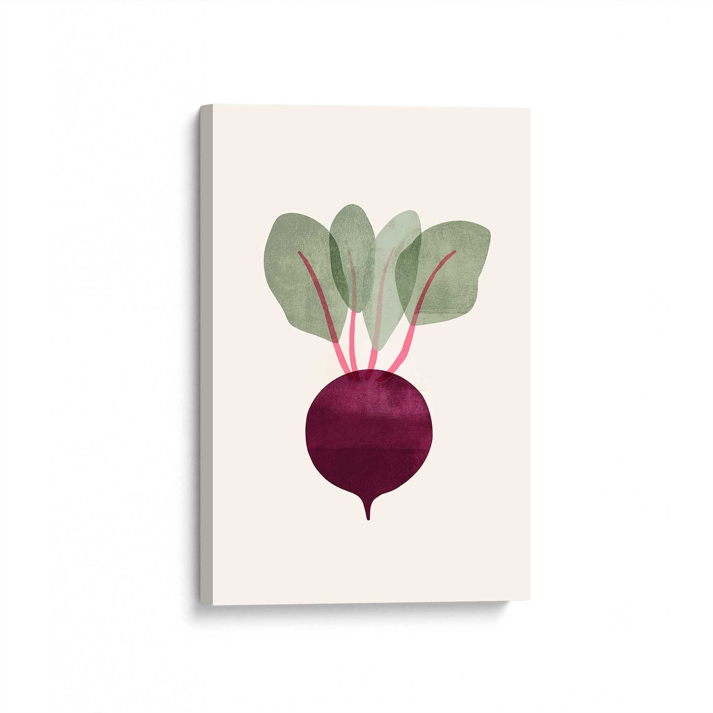 [Color:Stretched Canvas], Picture of art at an angle