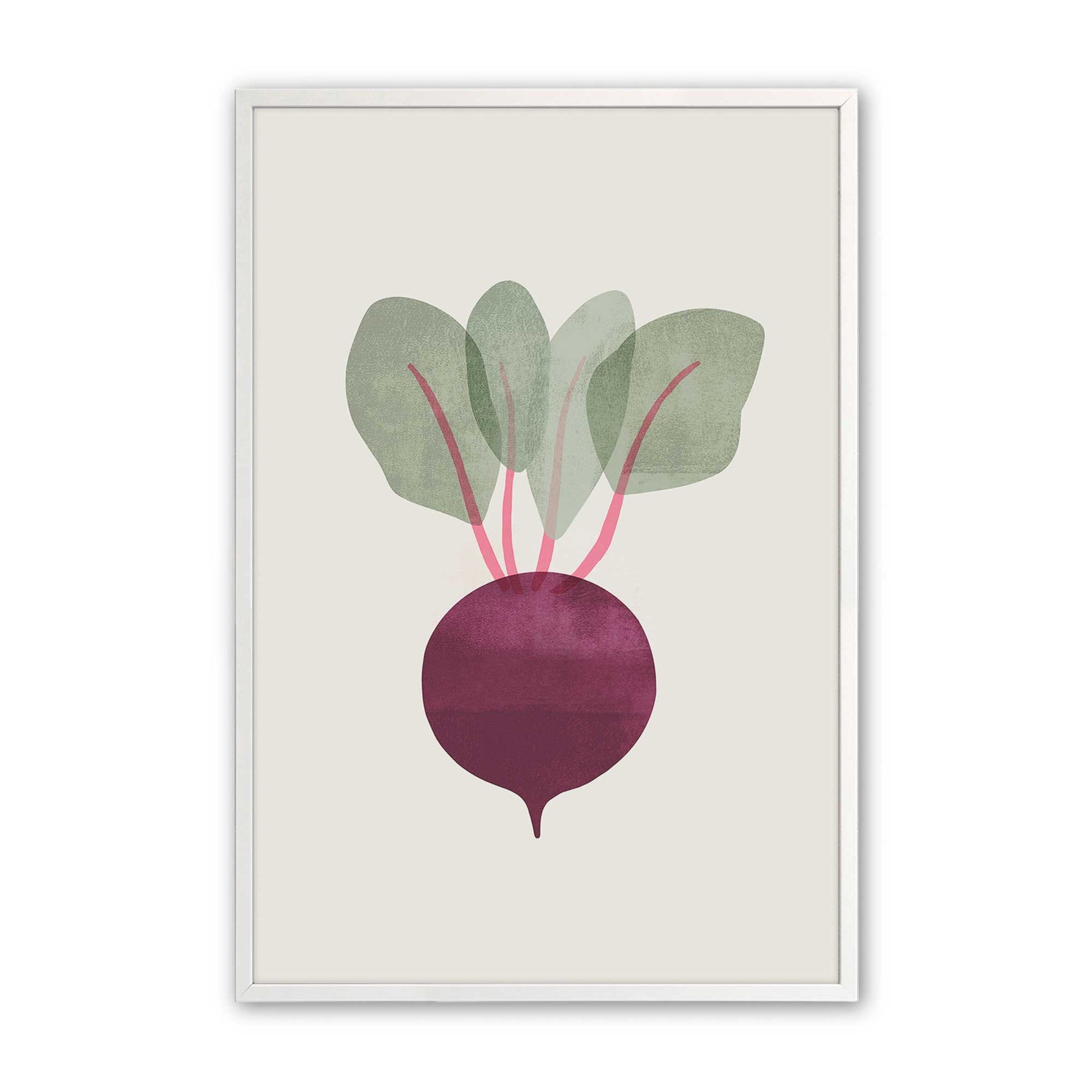 [Color:Opaque White], Picture of art in a Opaque White frame
