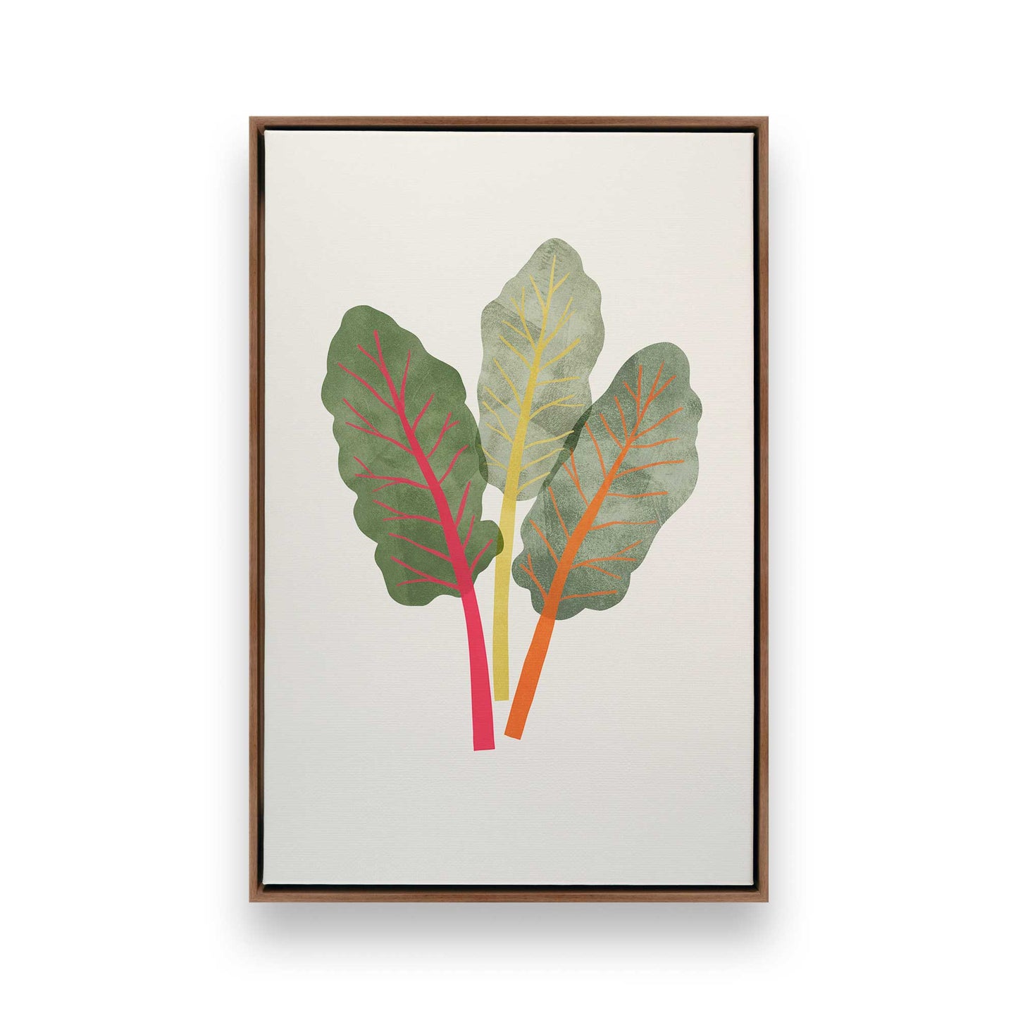 [Color:Walnut], Picture of art in a Walnut frame