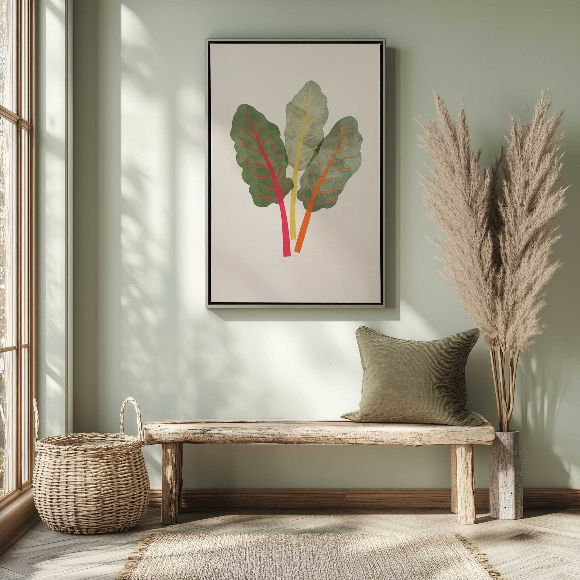 Picture of art in a room