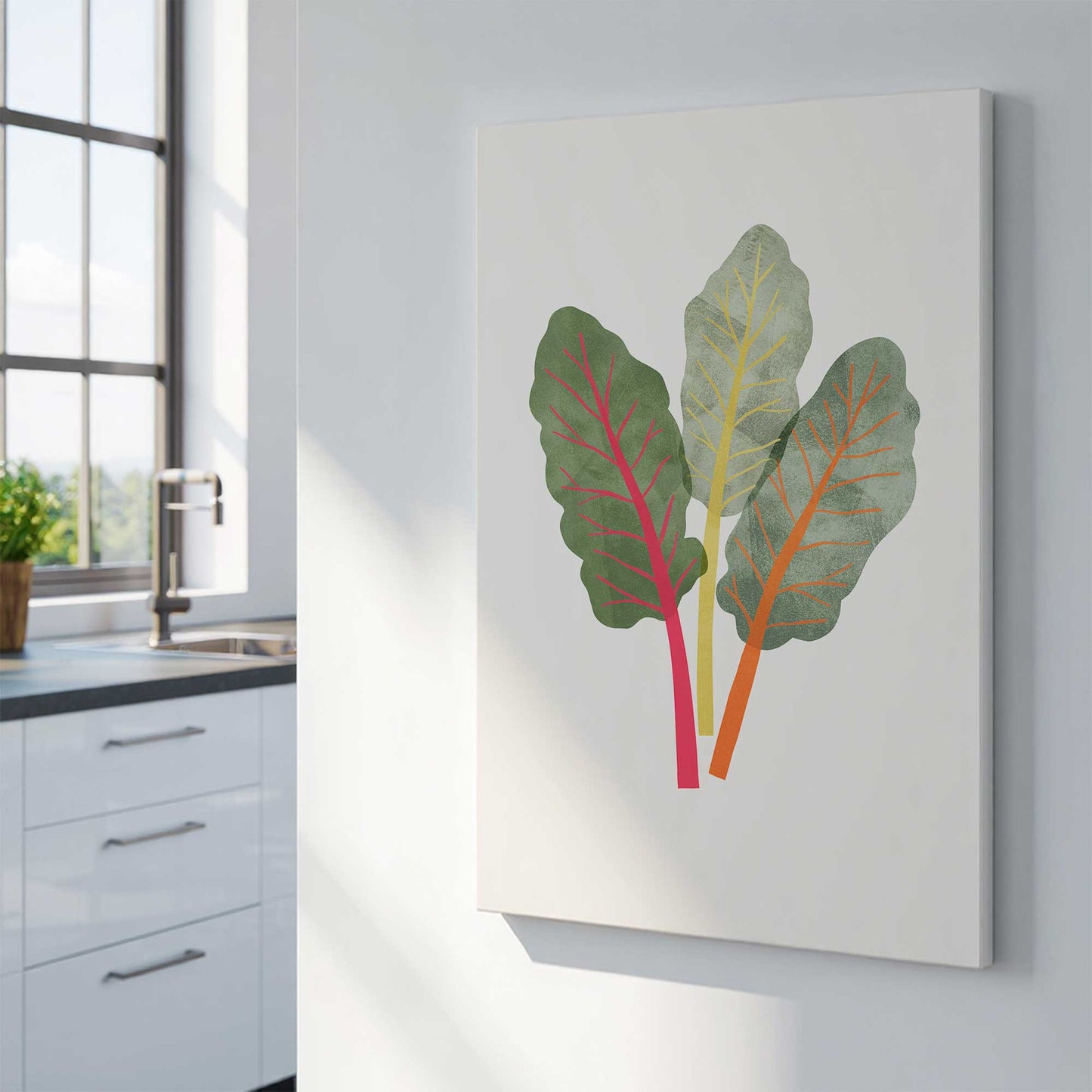 Picture of art in a room