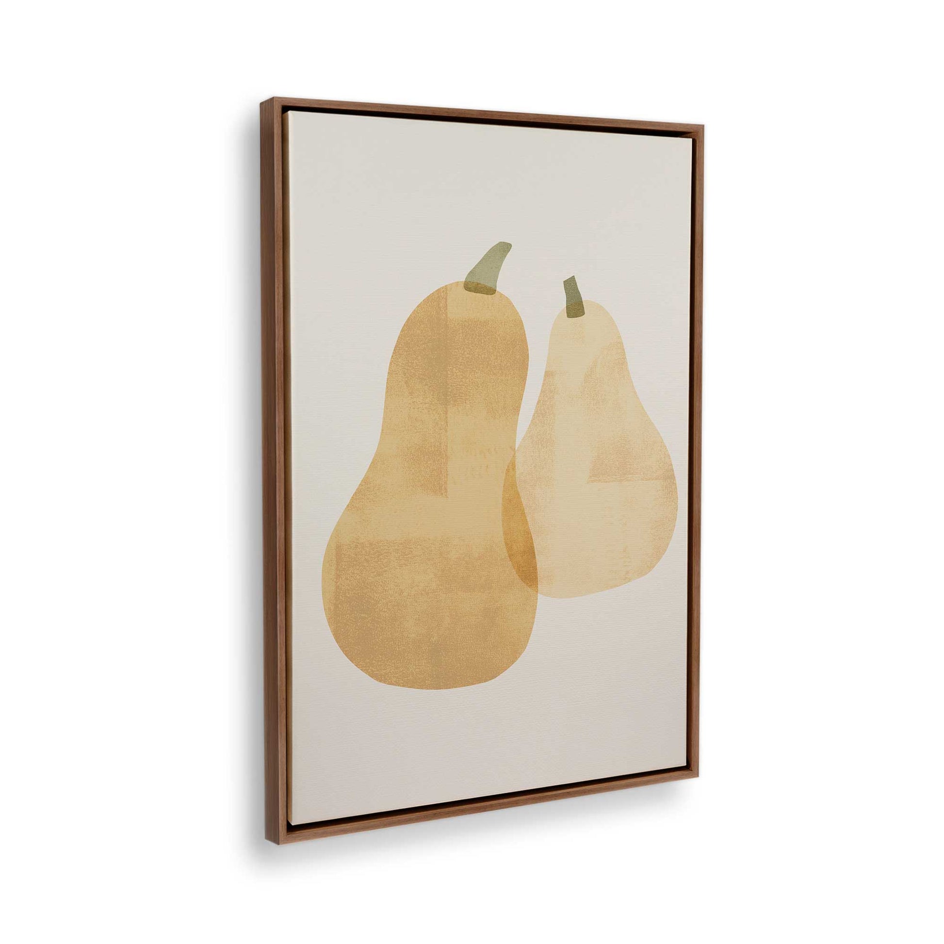 [Color:Walnut], Picture of the corner of the art