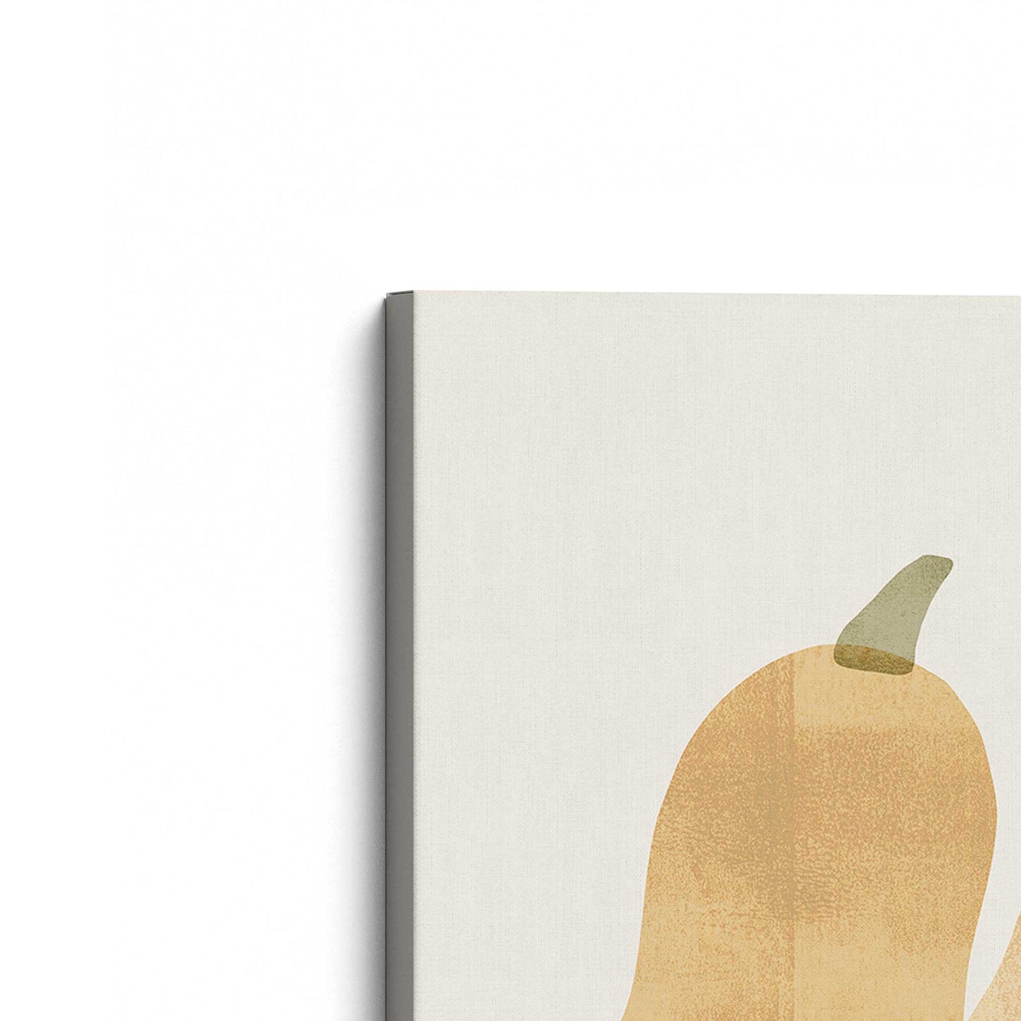 [Color:Stretched Canvas], Picture of the corner of the art