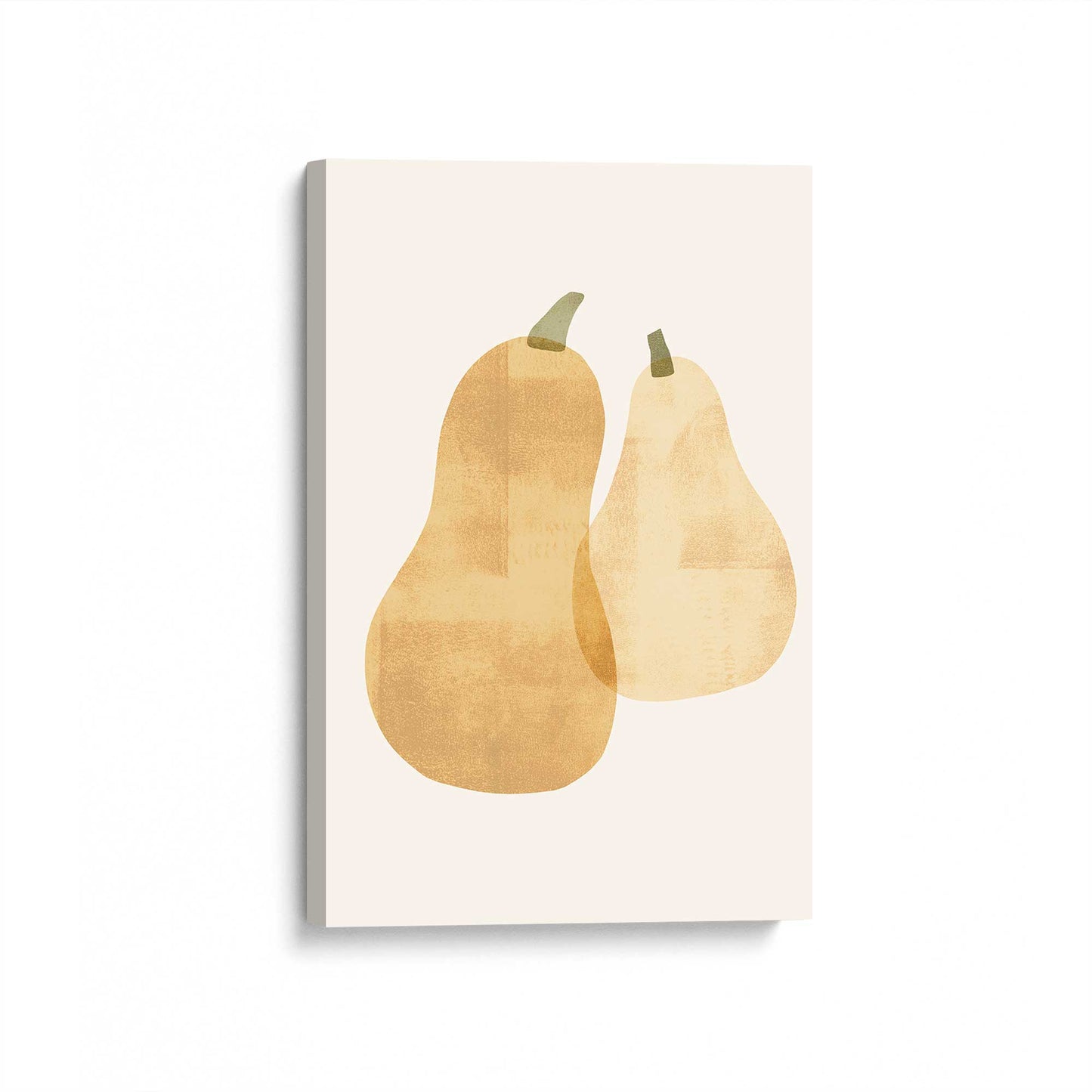 [Color:Stretched Canvas], Picture of art at an angle