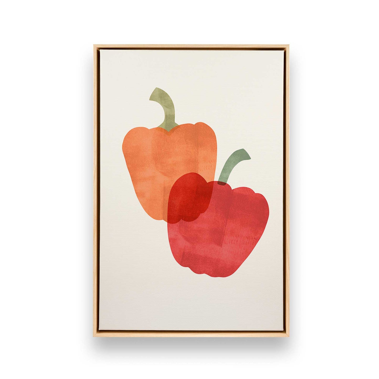 [Color:American Maple], Picture of art in a American Maple frame