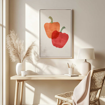 Picture of art in a room