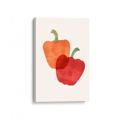 [Color:Stretched Canvas], Picture of art at an angle