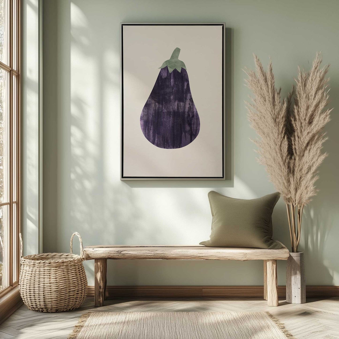 Picture of art in a room