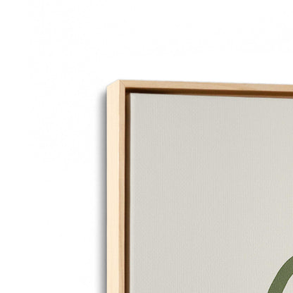 [Color:American Maple], Picture of art in a American Maple frame at an angle