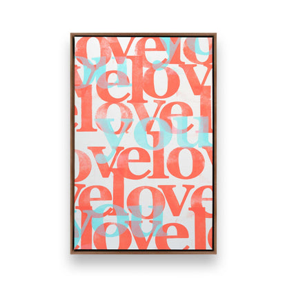 [Color:Walnut], Picture of art in a Walnut frame