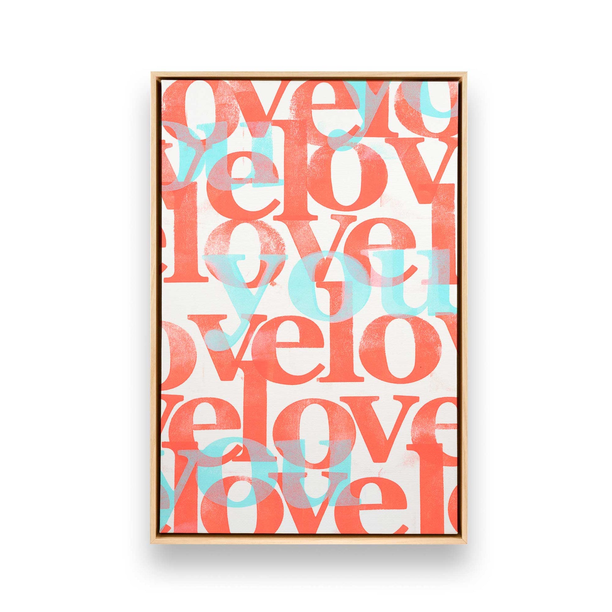 [Color:American Maple], Picture of art in a American Maple frame