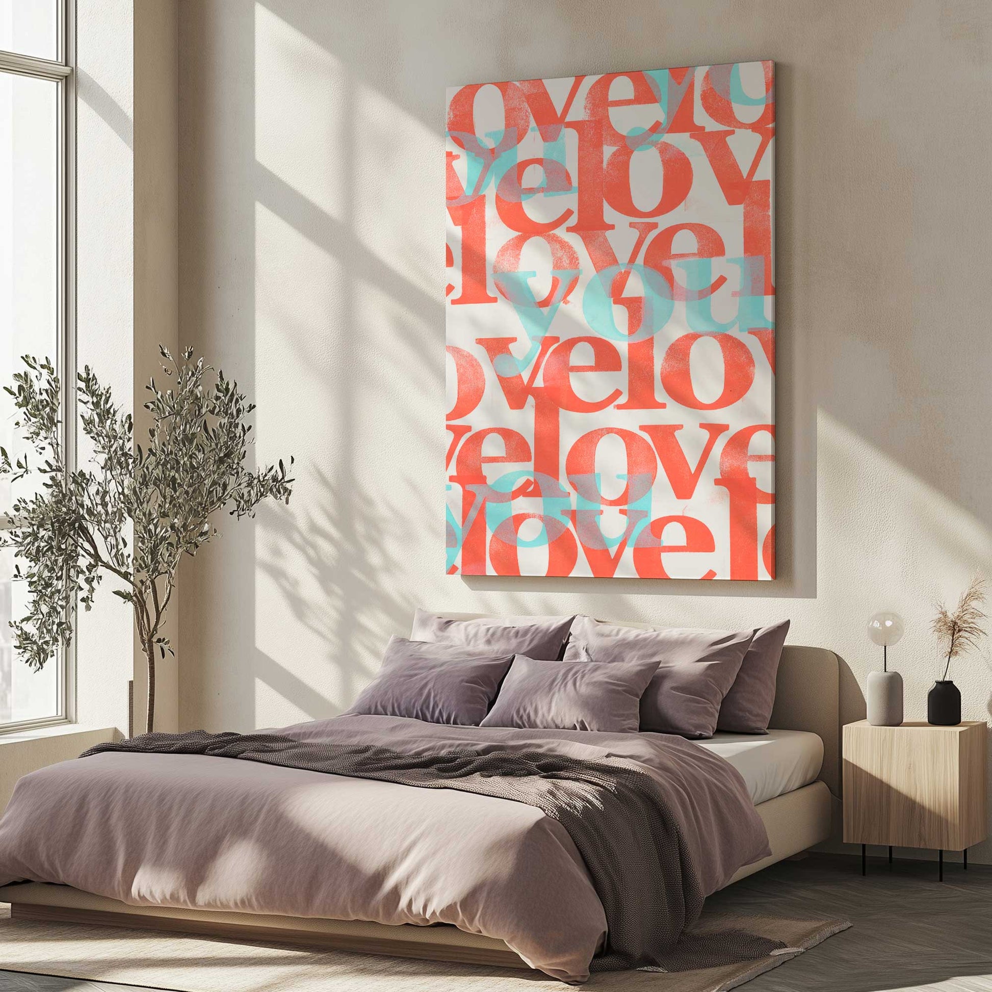 Picture of art in a room