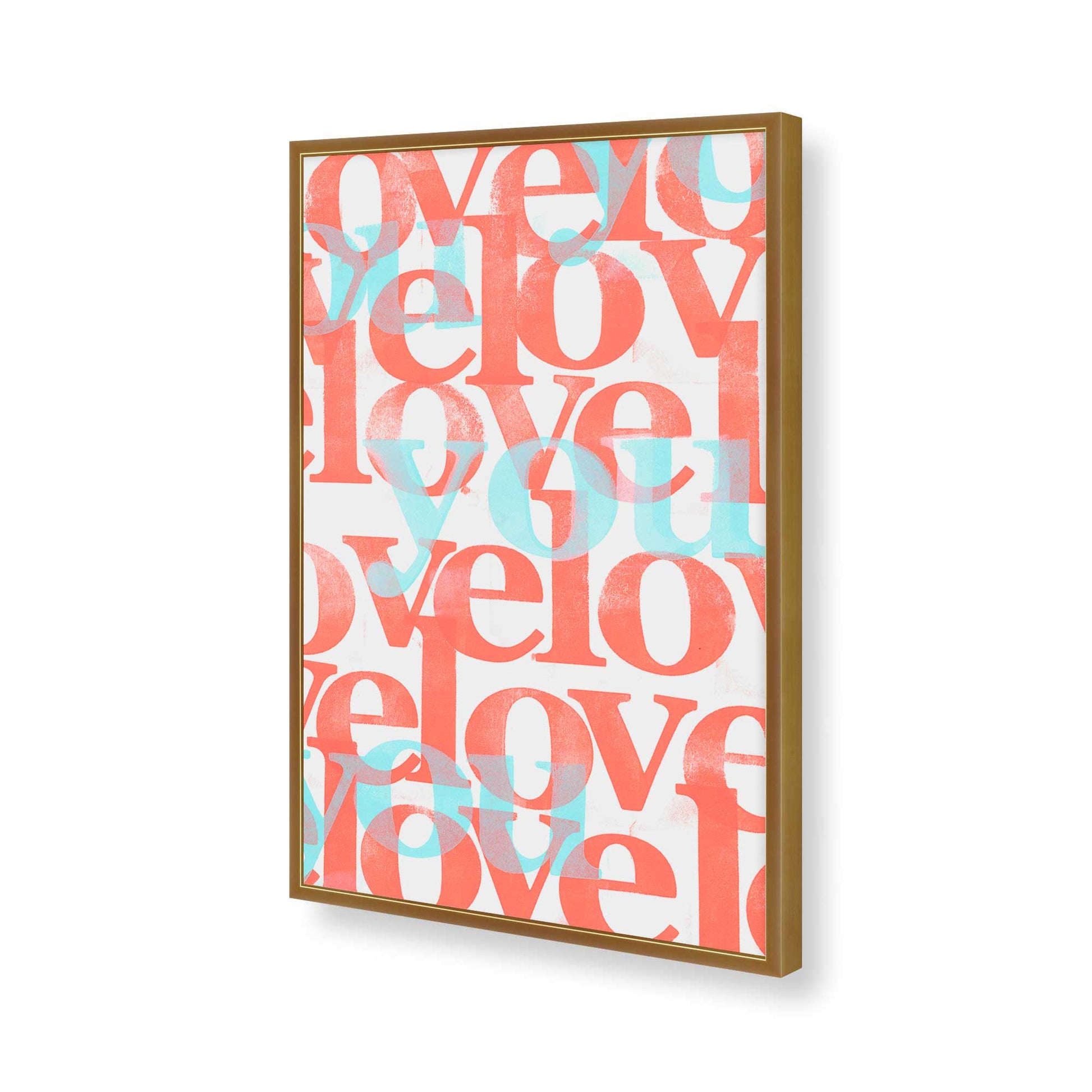 [Color:Polished Gold], Picture of art in a Polished Gold frame of the corner