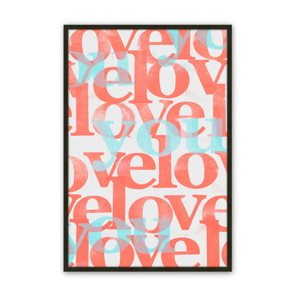 [Color:Satin Black], Picture of art in a Satin Black frame