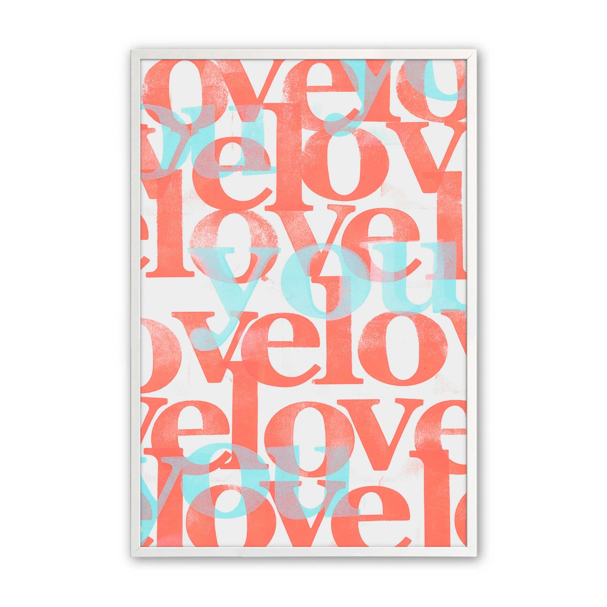 [Color:Opaque White], Picture of art in a Opaque White frame