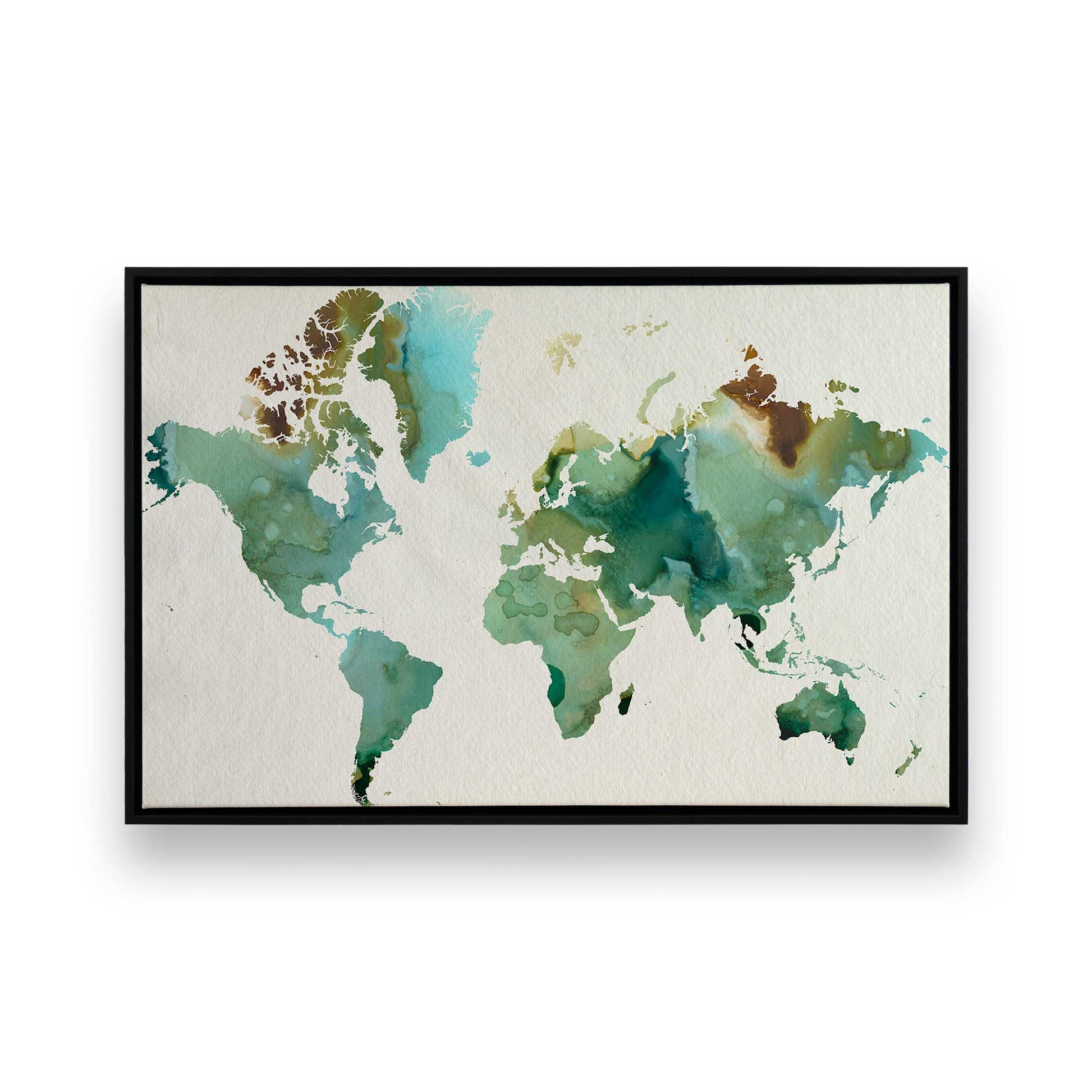 [Color:Satin Black], Picture of art in a Satin Black frame