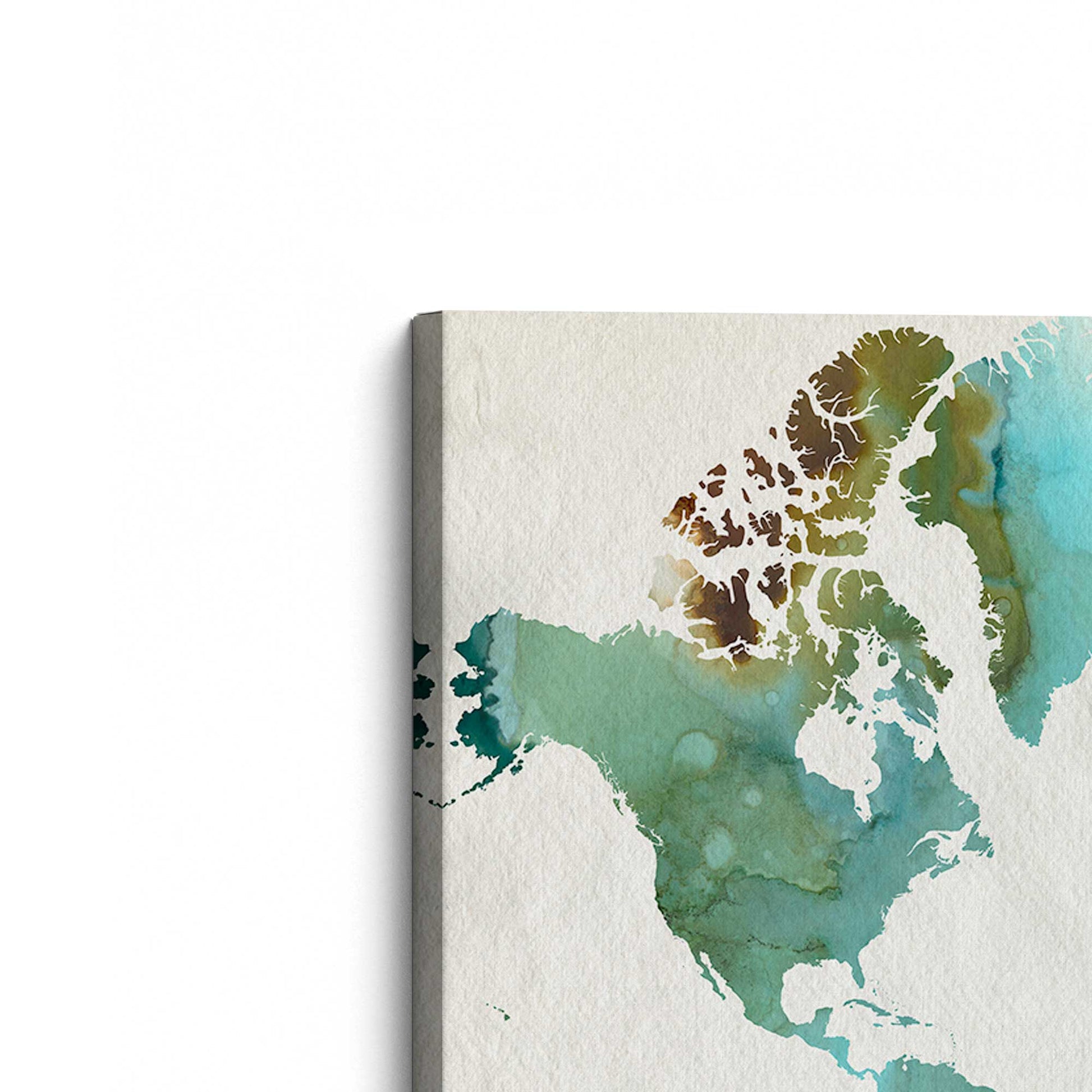 [Color:Stretched Canvas], Picture of the corner of the art