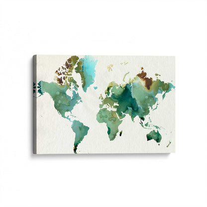 [Color:Stretched Canvas], Picture of art at an angle
