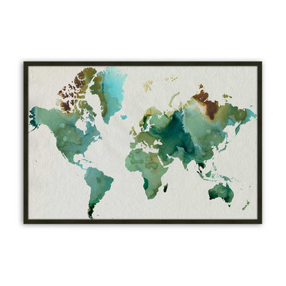 [Color:Satin Black], Picture of art in a Satin Black frame