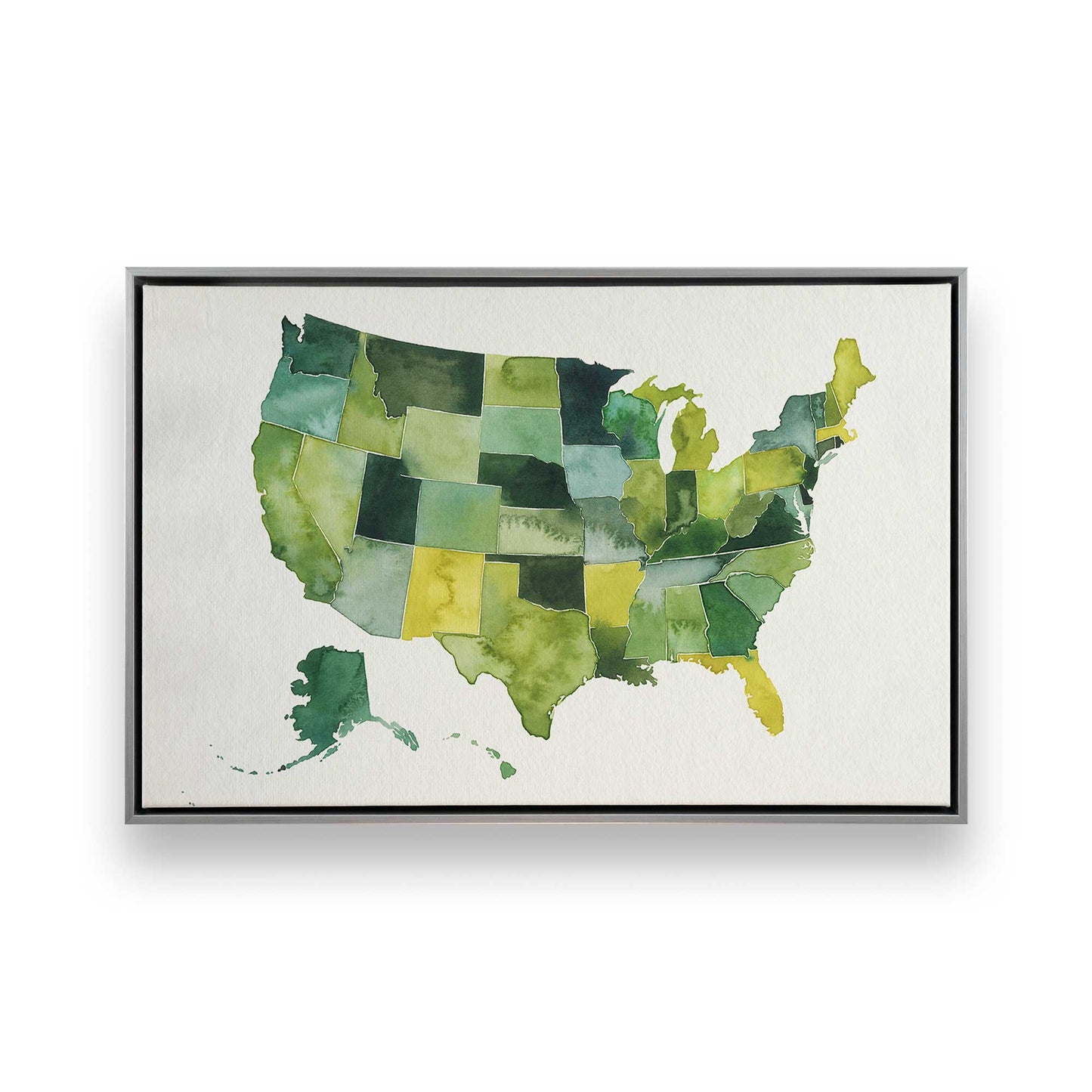 [Color:Polished Chrome], Picture of art in a Polished Chrome frame
