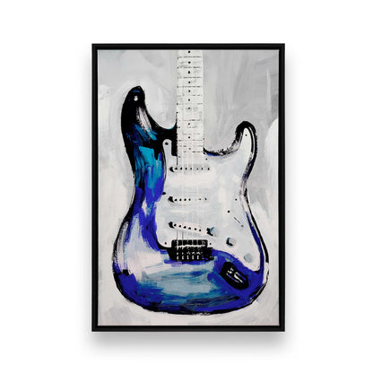 [Color:Satin Black], Picture of art in a Satin Black frame