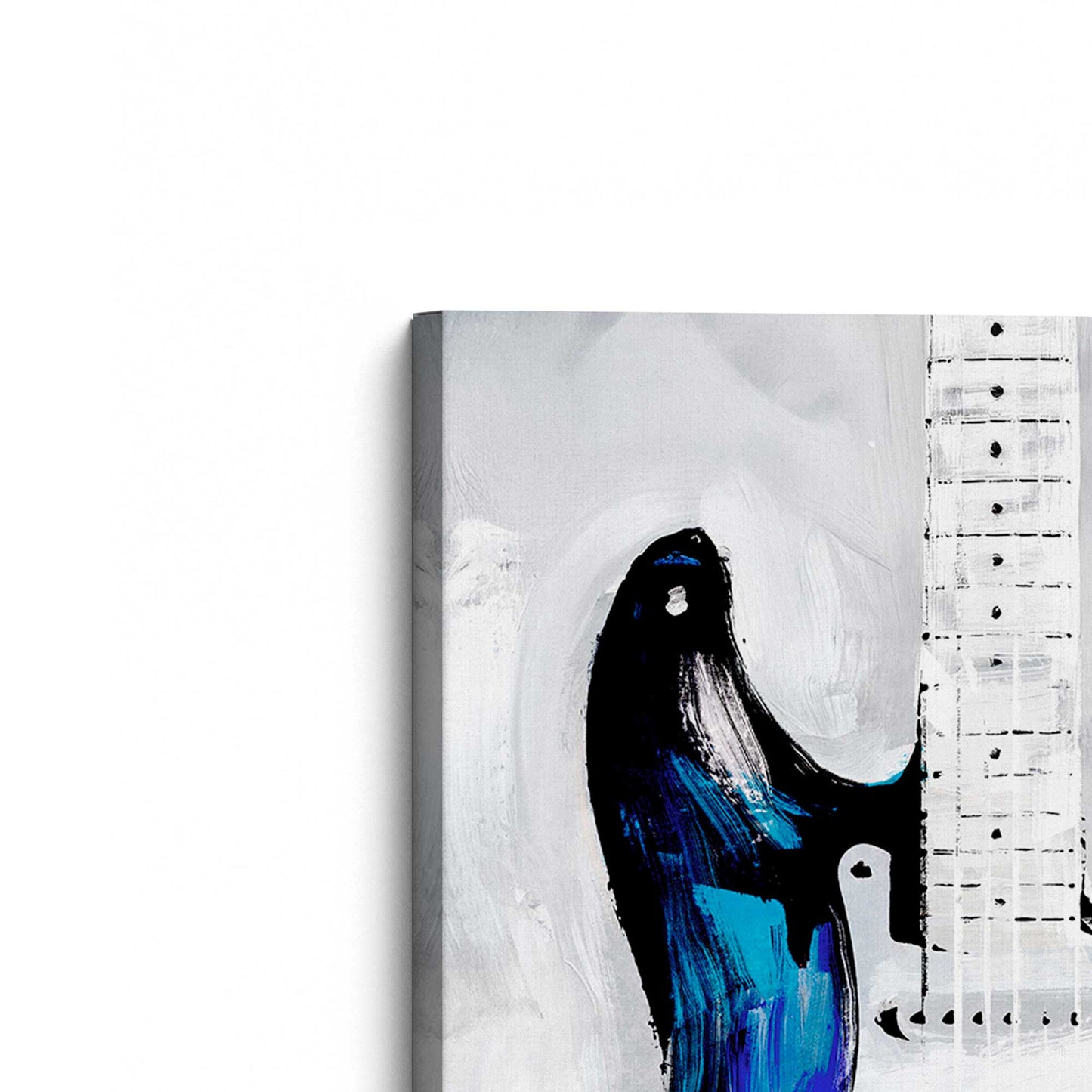 [Color:Stretched Canvas], Picture of the corner of the art