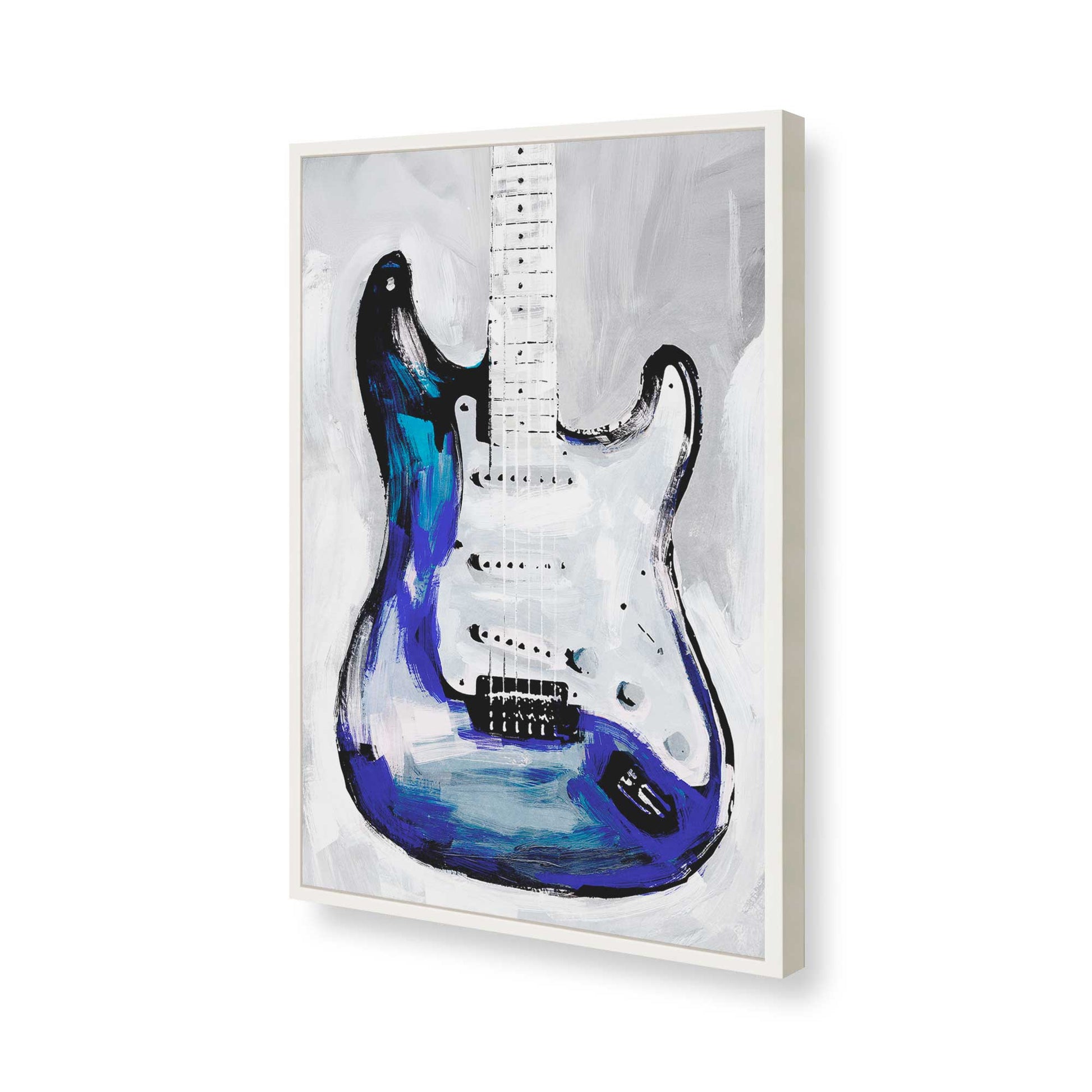[Color:Opaque White], Picture of art in a Opaque White frame of the corner