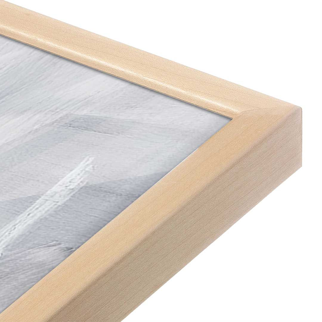 [Color:Raw Maple], Picture of art in a Raw Maple frame at an angle