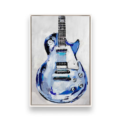 [Color:Opaque White], Picture of art in a White frame