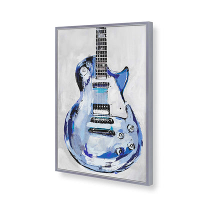 [Color:Polished Chrome], Picture of art in a Polished Chrome frame of the corner