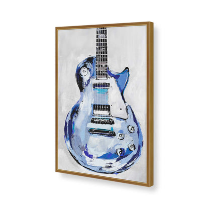 [Color:Polished Gold], Picture of art in a Polished Gold frame of the corner
