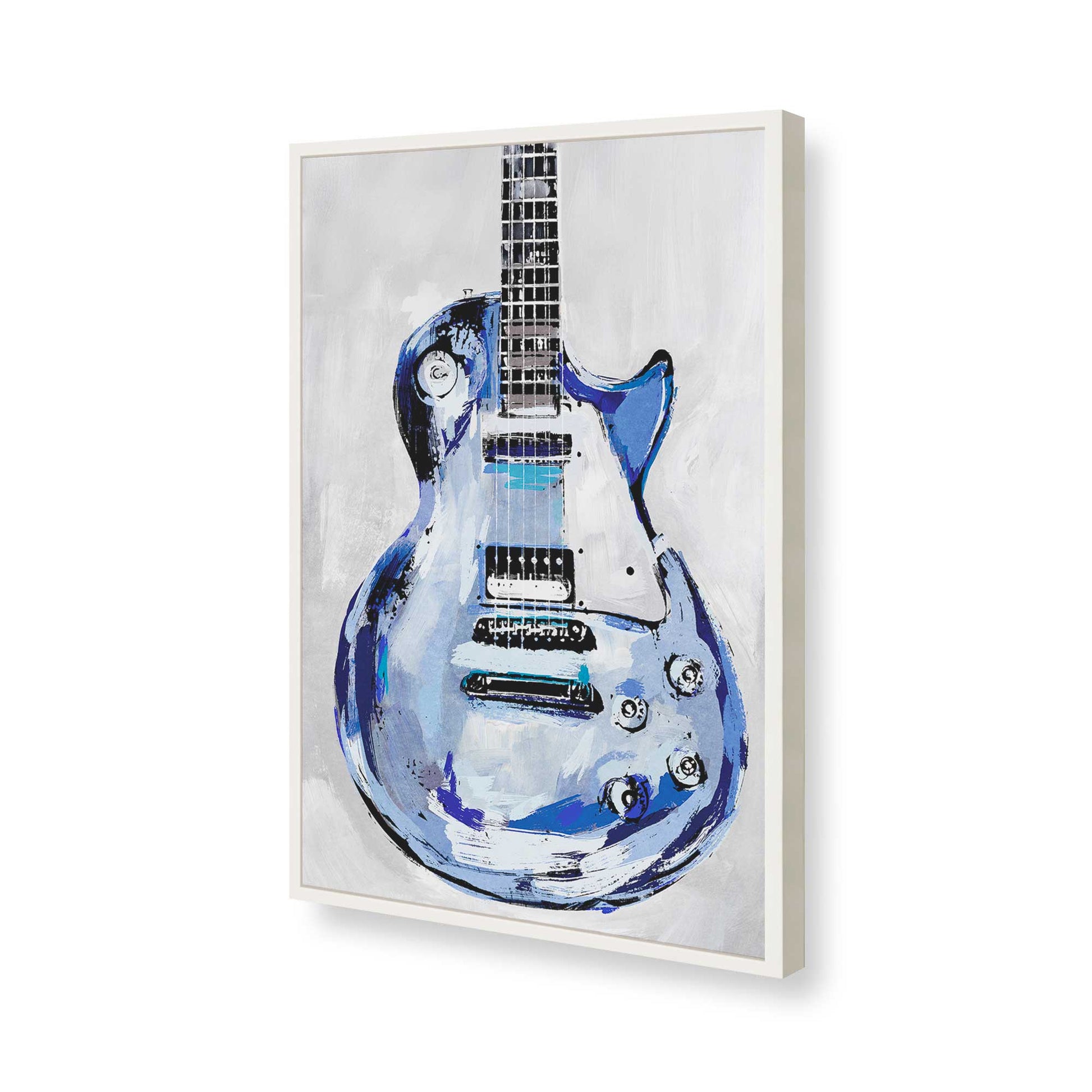 [Color:Opaque White], Picture of art in a Opaque White frame of the corner