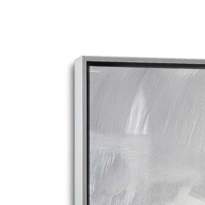 [Color:Polished Chrome], Picture of art in a Polished Chrome frame at an angle