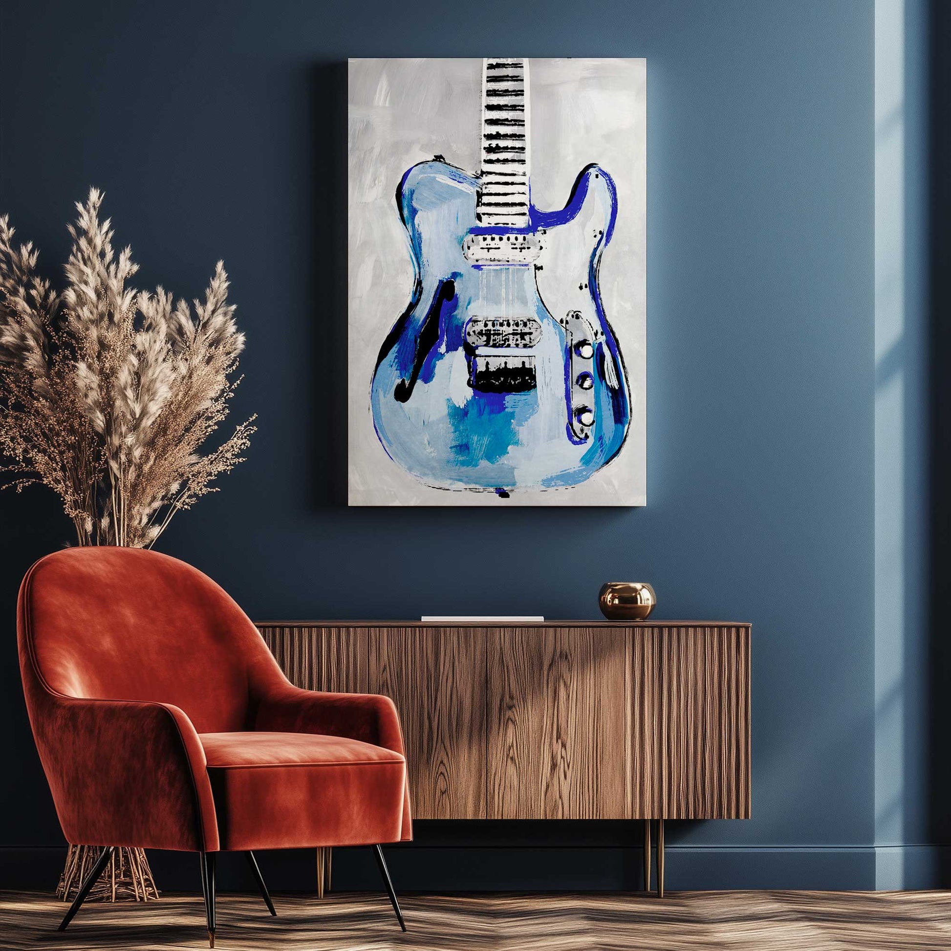 Picture of art in a room