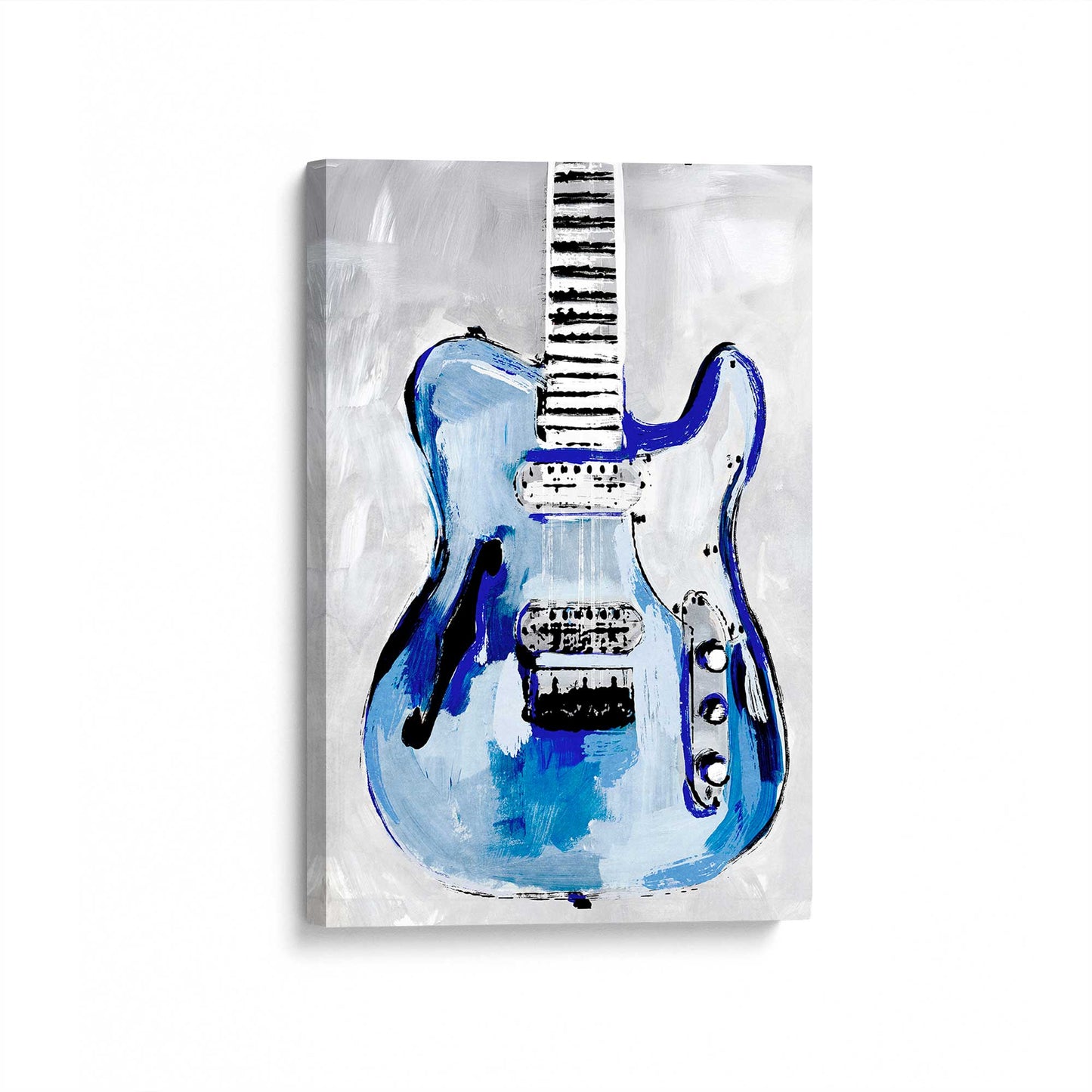 [Color:Stretched Canvas], Picture of art at an angle