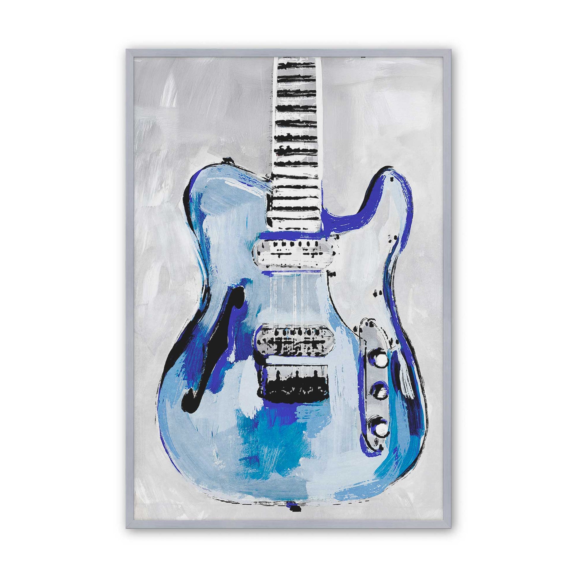 [Color:Polished Chrome], Picture of art in a Polished Chrome frame