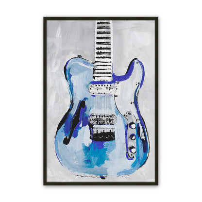 [Color:Satin Black], Picture of art in a Satin Black frame