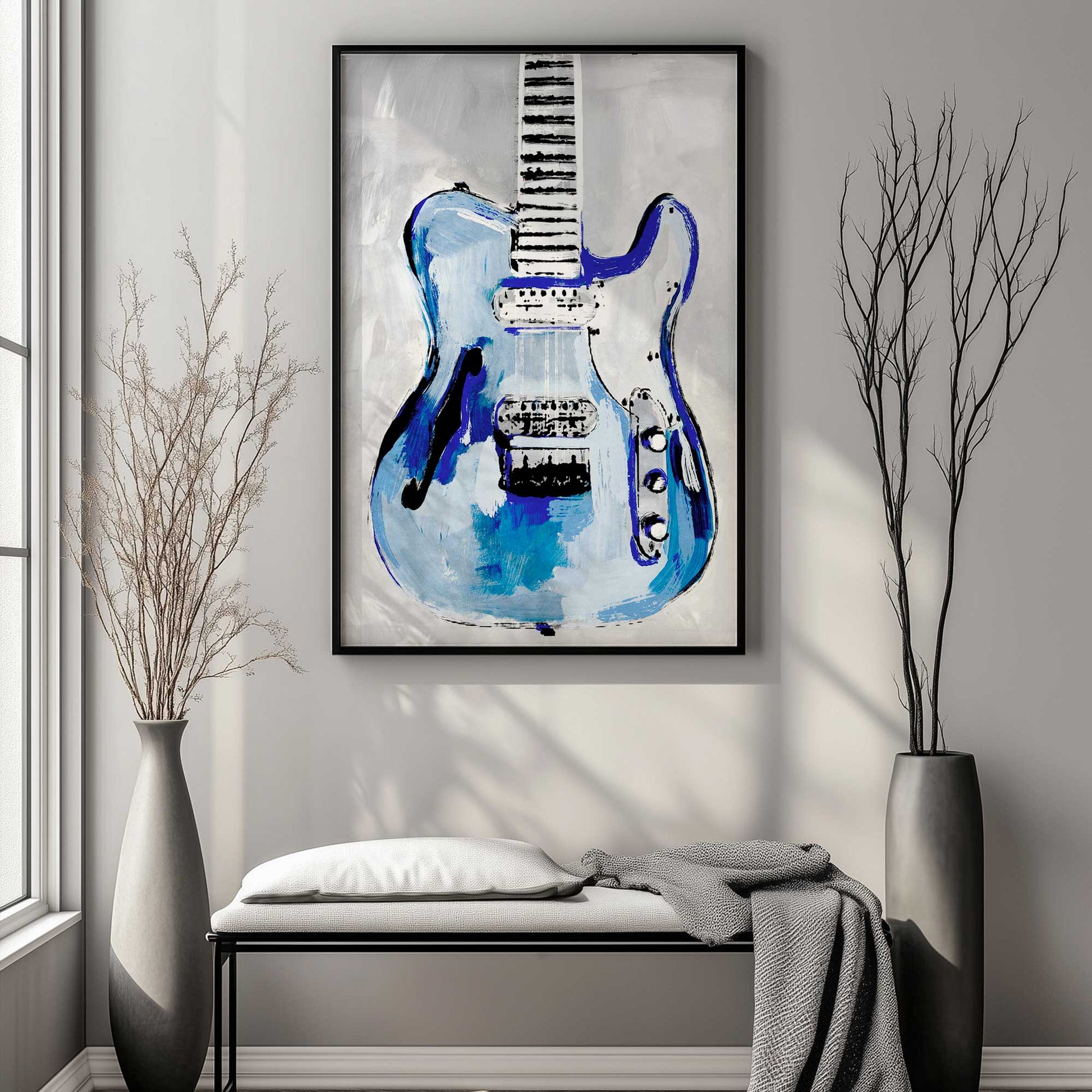 [SPECIAL],[LIFESTYLE], Picture of art hanging in a room