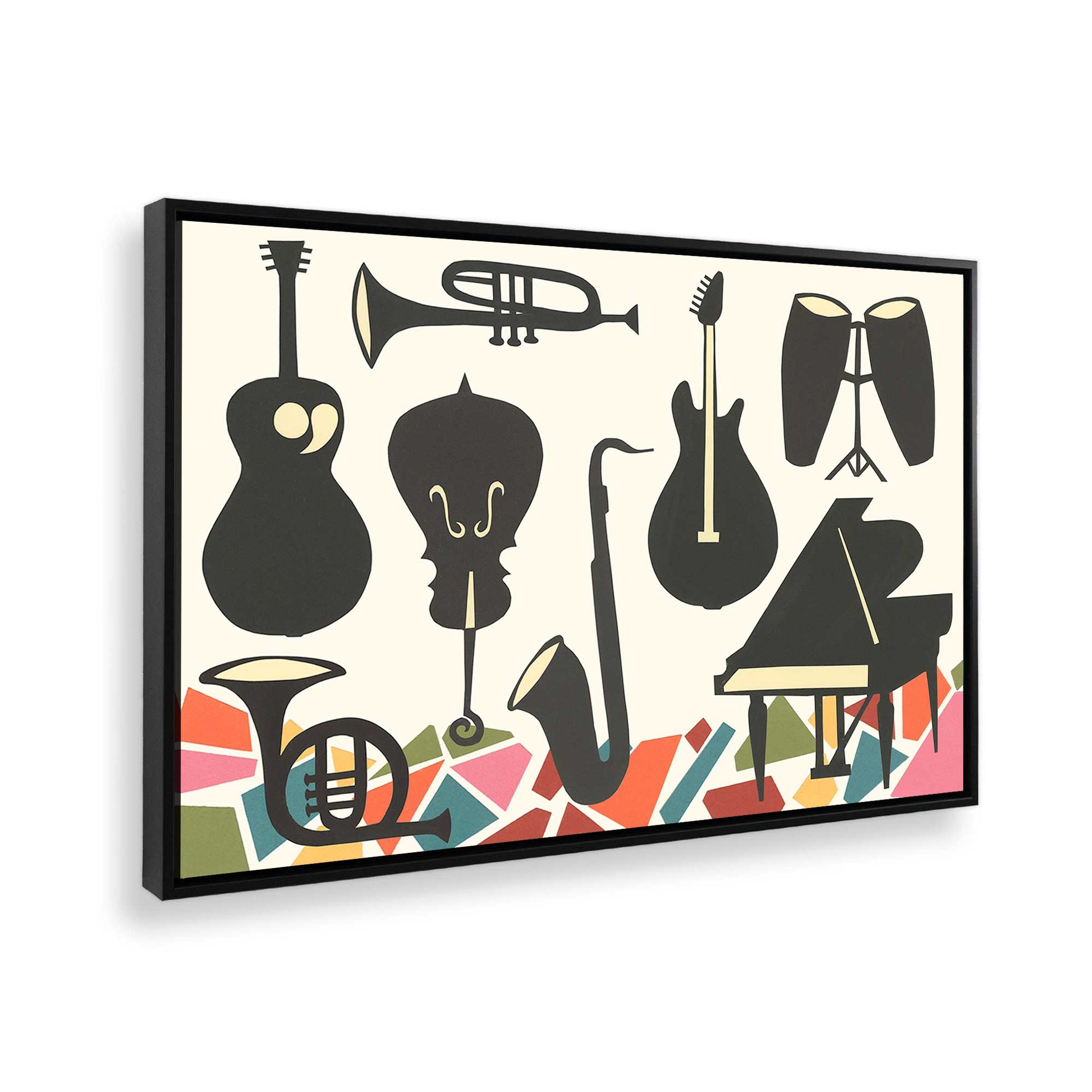 [Color:Satin Black], Picture of the corner of the art
