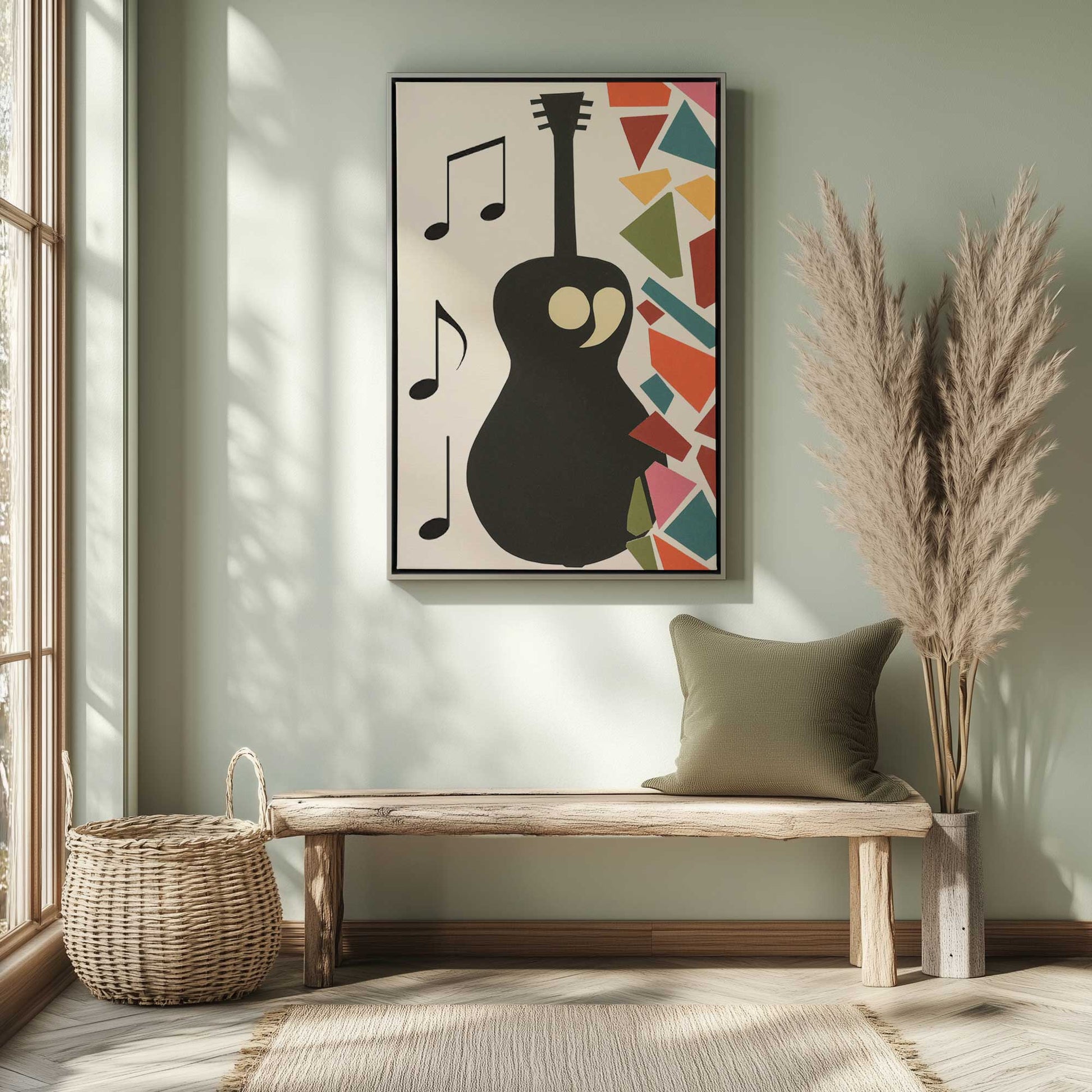 [LIFESTYLE],[SPECIAL],  Picture of art in a roo