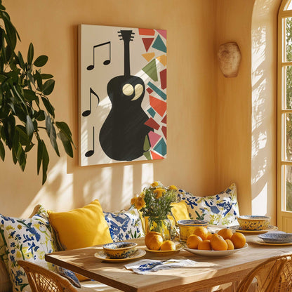 Picture of art in a room