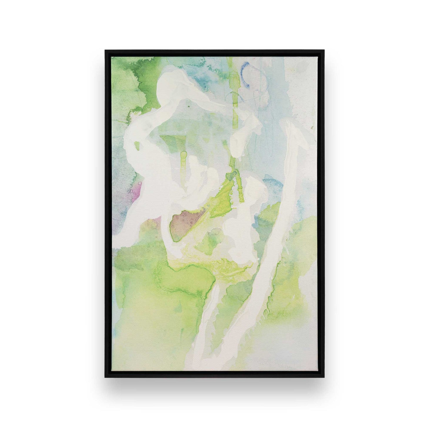 [Color:Satin Black], Picture of art in a Satin Black frame