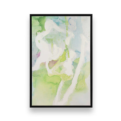 [Color:Satin Black], Picture of art in a Satin Black frame