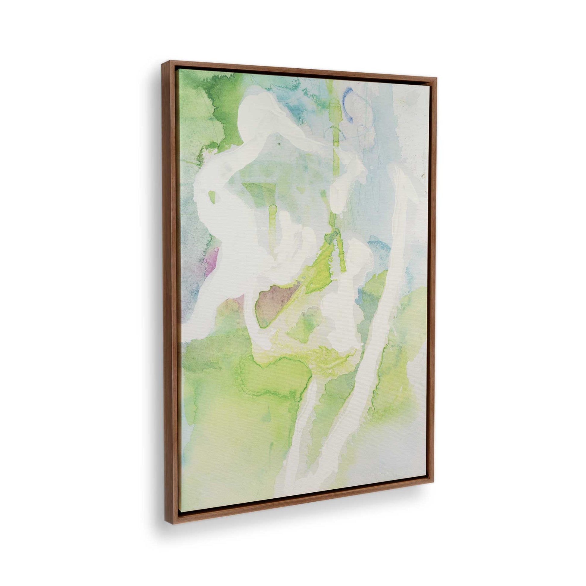 [Color:Walnut], Picture of the corner of the art