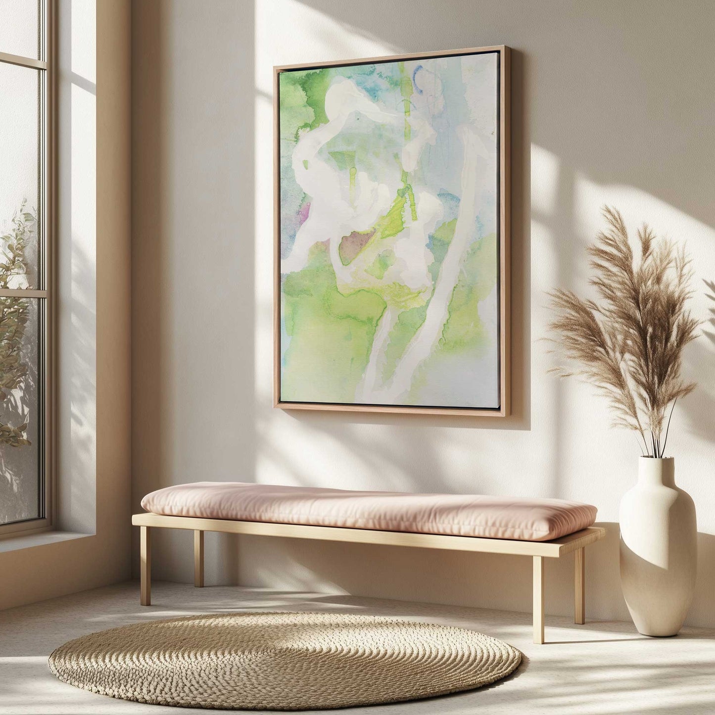 Picture of art in a room